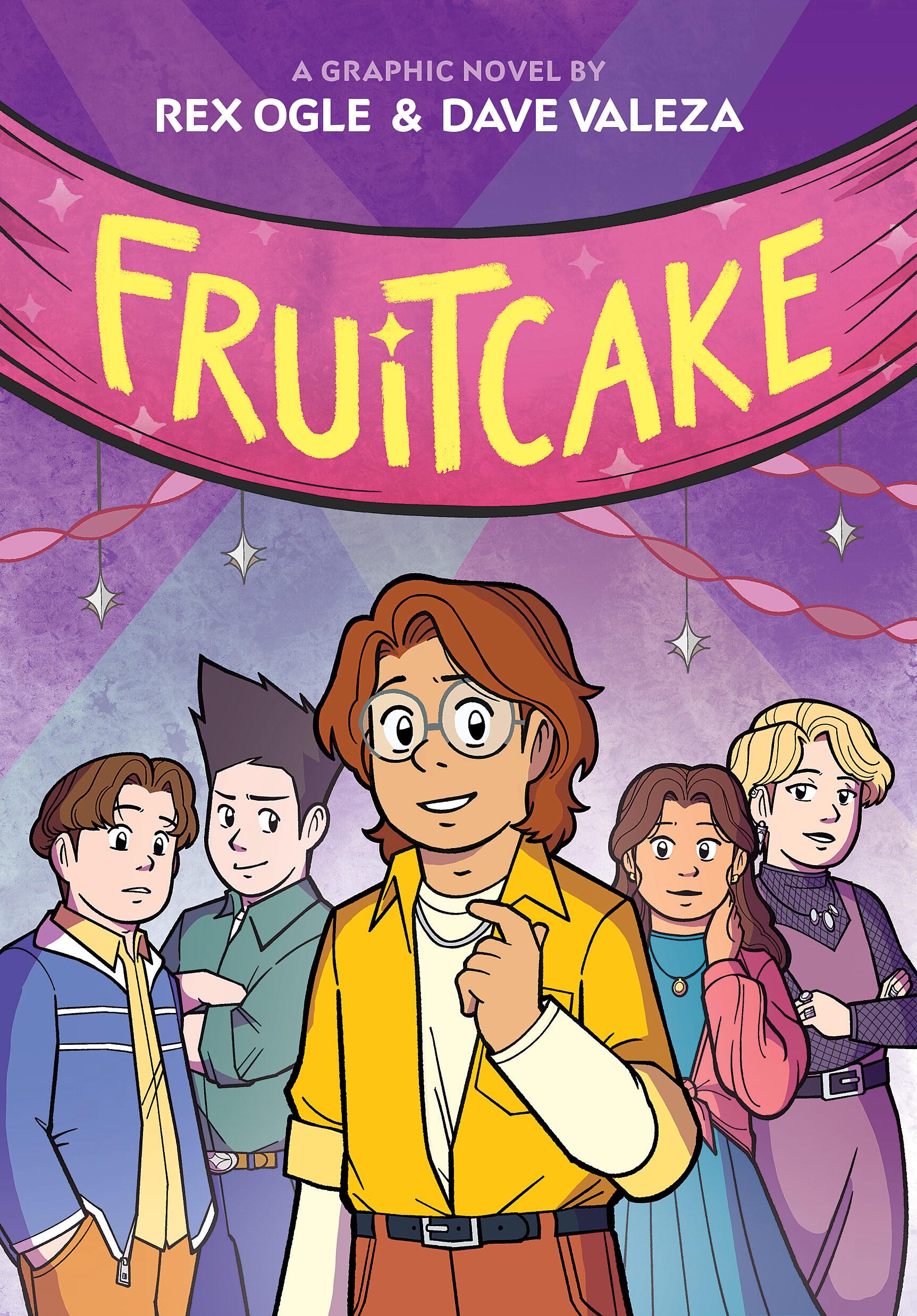 Front cover of the book 'Fruitcake: A Graphic Novel (Four Eyes #3)' by Rex Ogle.