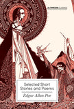Front cover of the book 'Selected Short Stories and Poems Edgar Allan Poe' by Edgar Allan Poe.