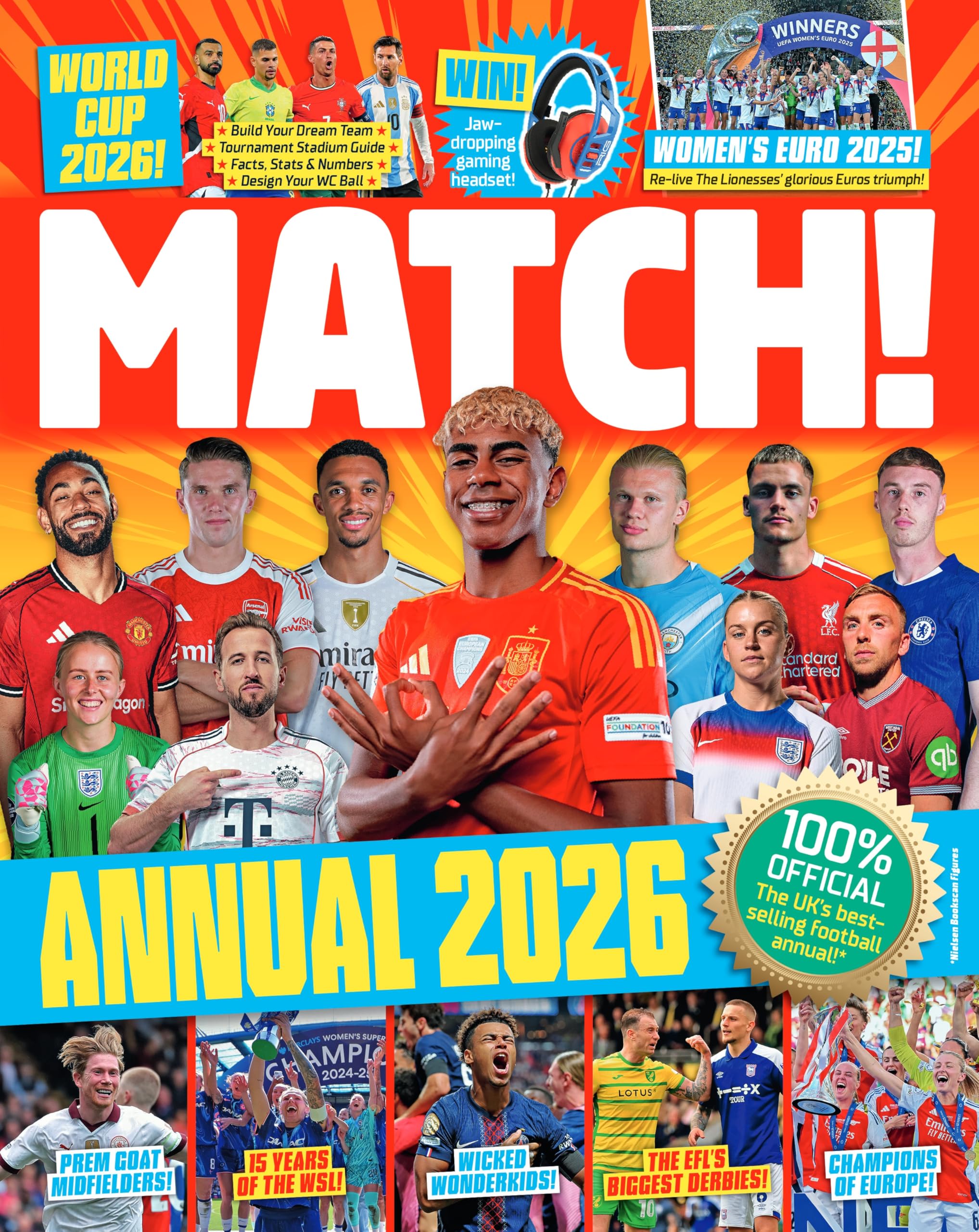 Front cover of the book 'Match Annual 2026' by Match.