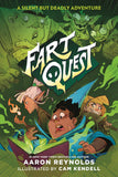 Front cover of the book 'Fart Quest' by Aaron Reynolds, Cam Kendell.