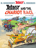 Front cover of the book 'Asterix: Asterix and the Chariot Race: Album 37' by Jean-Yves Ferri.