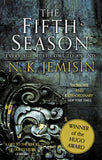 Front cover of the book 'The Fifth Season: The Broken Earth, Book 1, WINNER OF THE HUGO AWARD' by N. K. Jemisin.