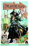 Front cover of the book 'Treasure Island: The Graphic Novel (Campfire Graphic Novels)' by Andrew Harrar.