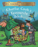 Front cover of the book 'Charlie Cook's Favourite Book' by Julia Donaldson.