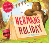 Front cover of the book 'Herman's Holiday' by Tom Percival.