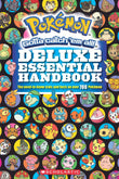 Front cover of the book 'Pokémon: Deluxe Essential Handbook' by Scholastic.