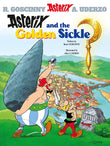 Front cover of the book 'Asterix and the Golden Sickle: Album #2' by Goscinny Rene.