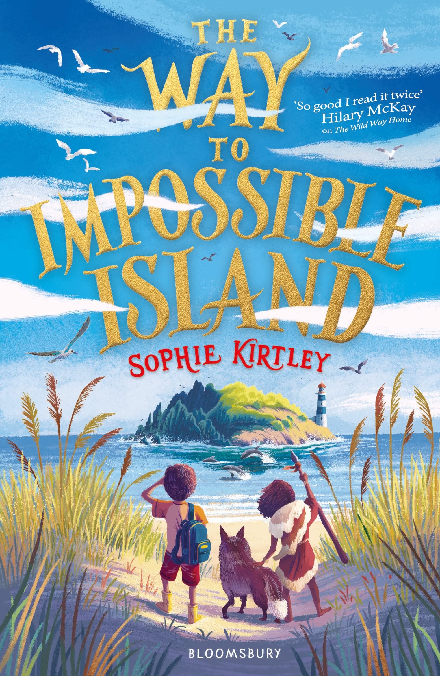 Front cover of the book 'The Way To Impossible Island' by Sophie Kirtley.