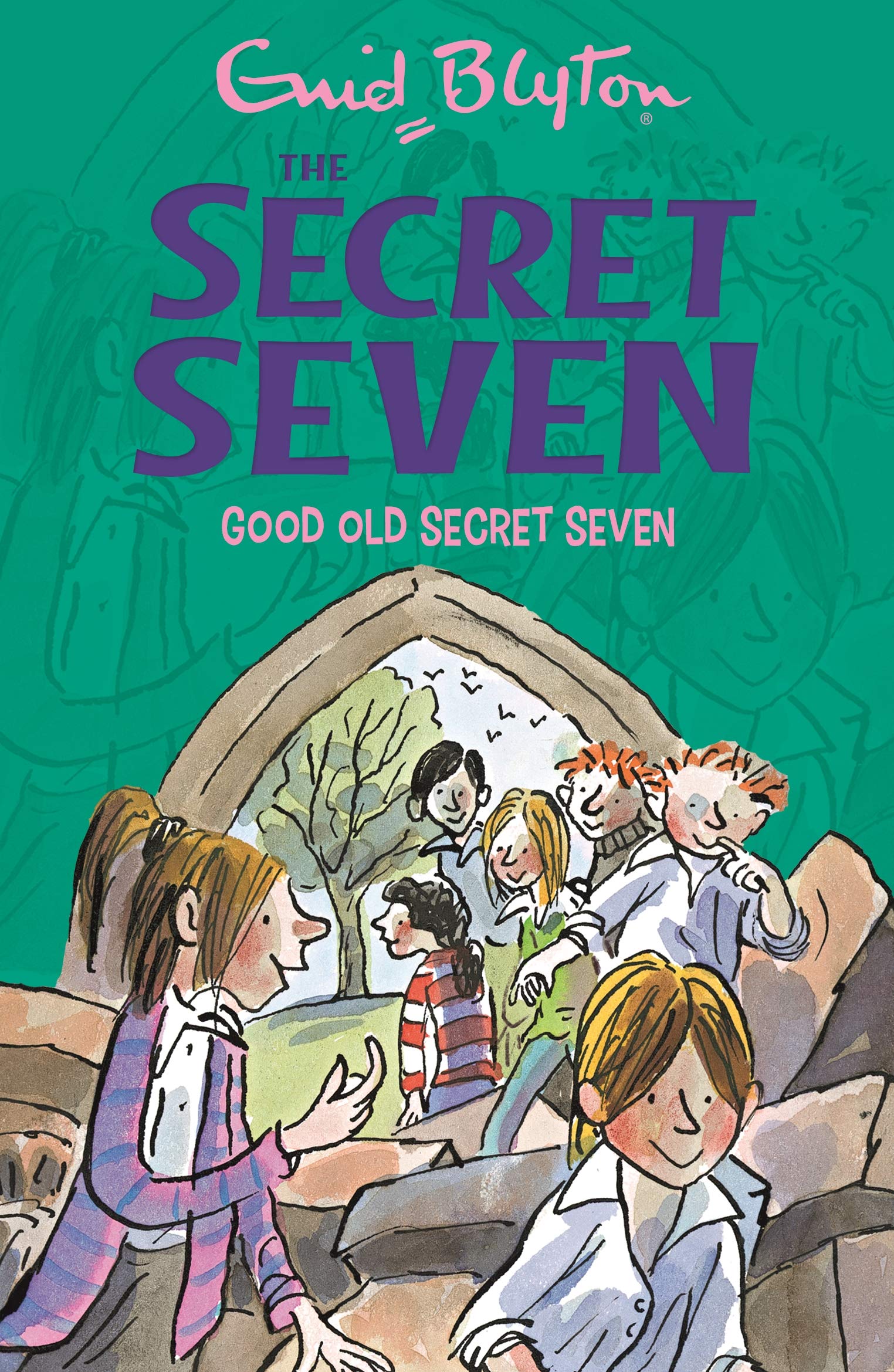 Front cover of the Paperback book 'Good Old Secret Seven: 12 (The Secret Seven Series) Enid Blyton' by Blyton, Enid.