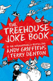Front cover of the book 'The Treehouse Joke Book' by Andy Griffiths.
