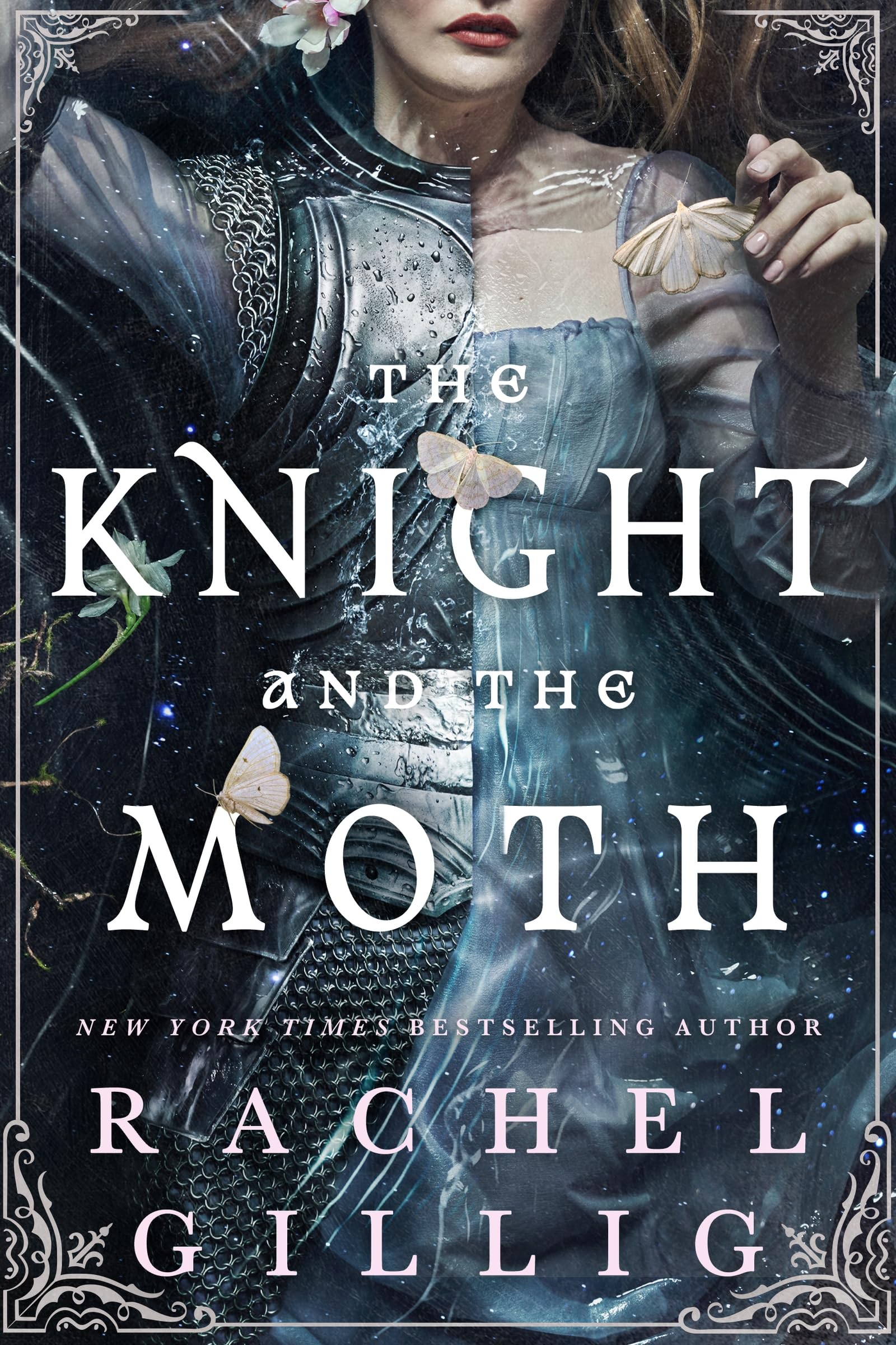Front cover of the book 'The Knight and the Moth: the spellbinding gothic romantasy from multi-million-copy bestseller Rachel Gillig (Stonewater' by Gillig, Rachel.