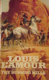 Front cover of the book 'Louis L'Amour: The Burning Hills' by LAmour, Louis.