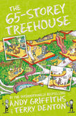 Front cover of the book 'The 65-Storey Treehouse (The Treehouse Books)' by Andy Griffiths.