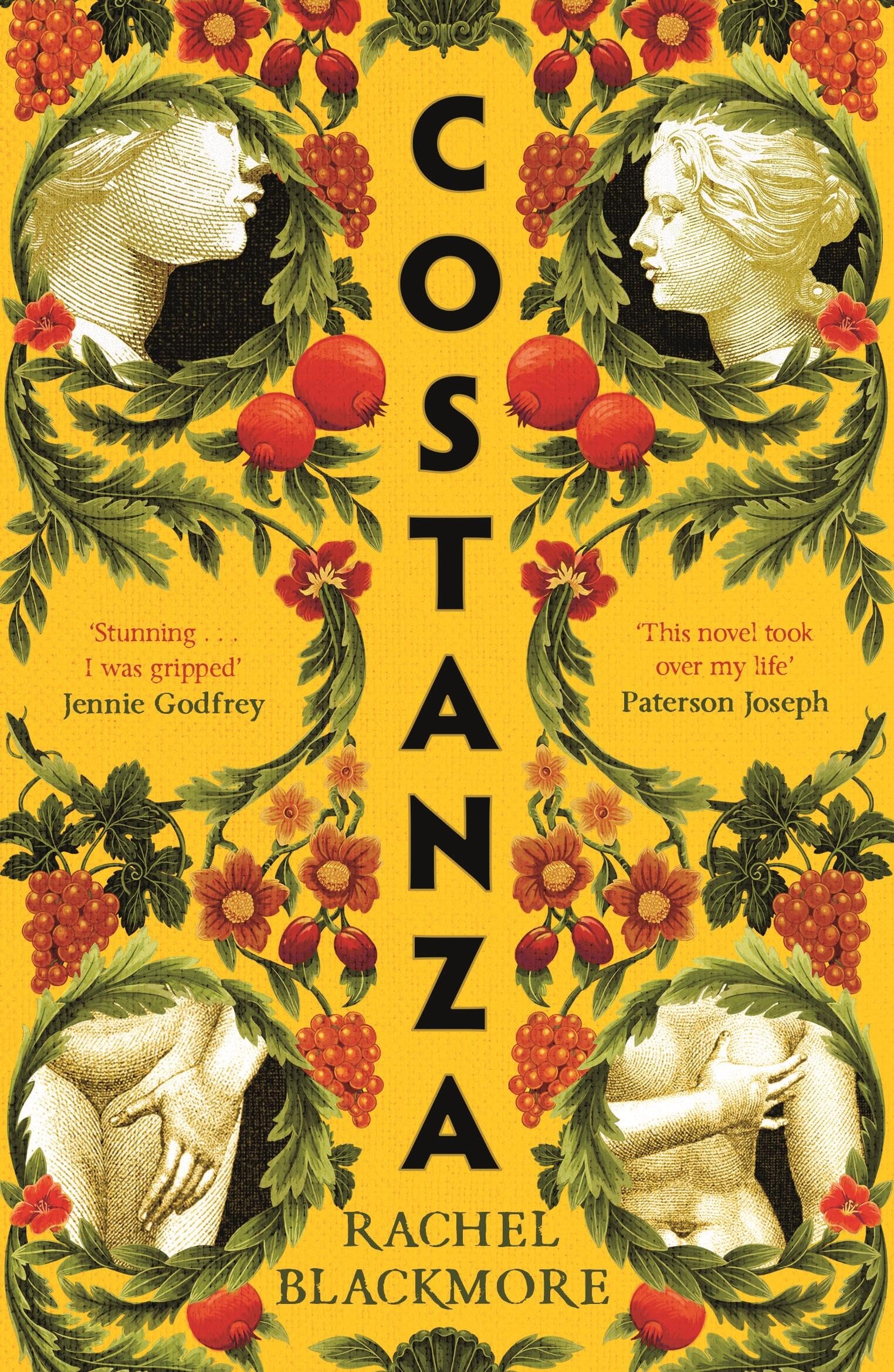 Front cover of the book 'Costanza: Striking fictional retelling of this true history' - Sunday Times' by Rachel Blackmore.