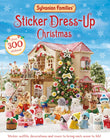 Front cover of the book 'MACMILLAN Sylvanian Families Sticker Dress-Up Christmas Book An official Sylvanian Families sticker book, with Christmas' by Macmillan Childrens Books.