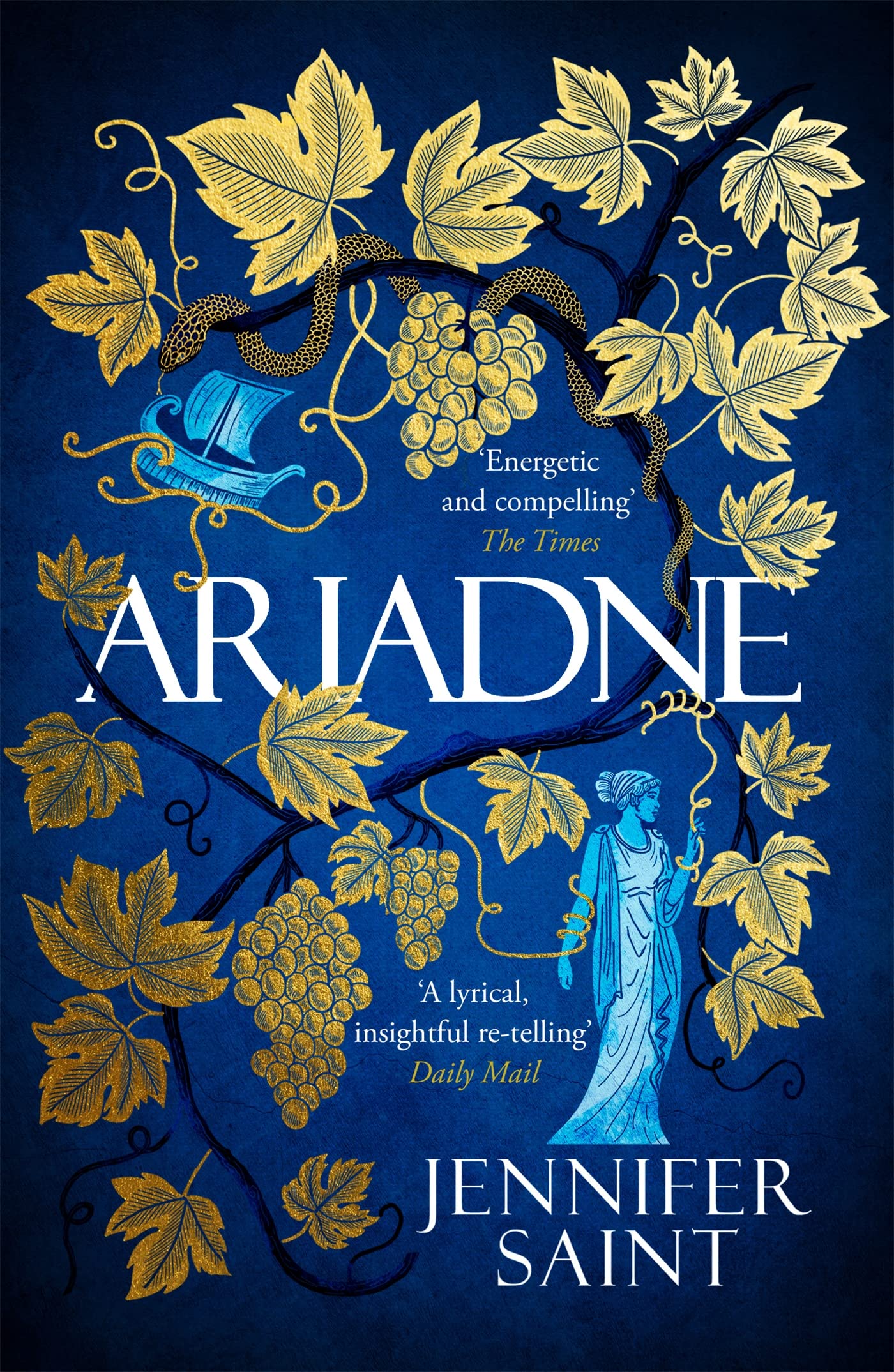 Front cover of the book 'Ariadne' by Jennifer Saint.