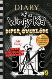 Front cover of the book 'Diary of a wimpy kid: diper överlöde (book 17)' by Jeff Kinney.
