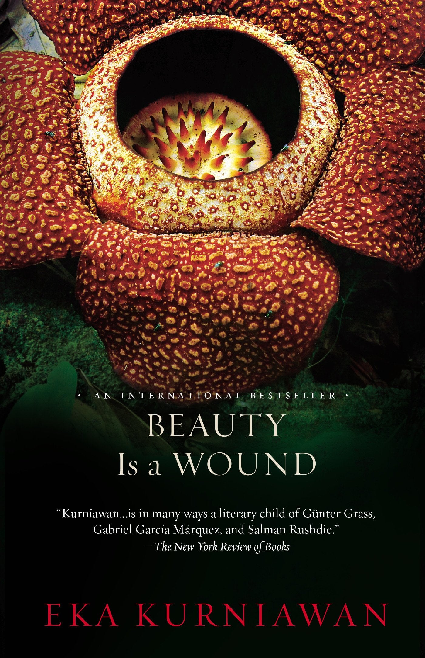Front cover of the book 'Beauty Is a Wound' by Eka Kurniawan.