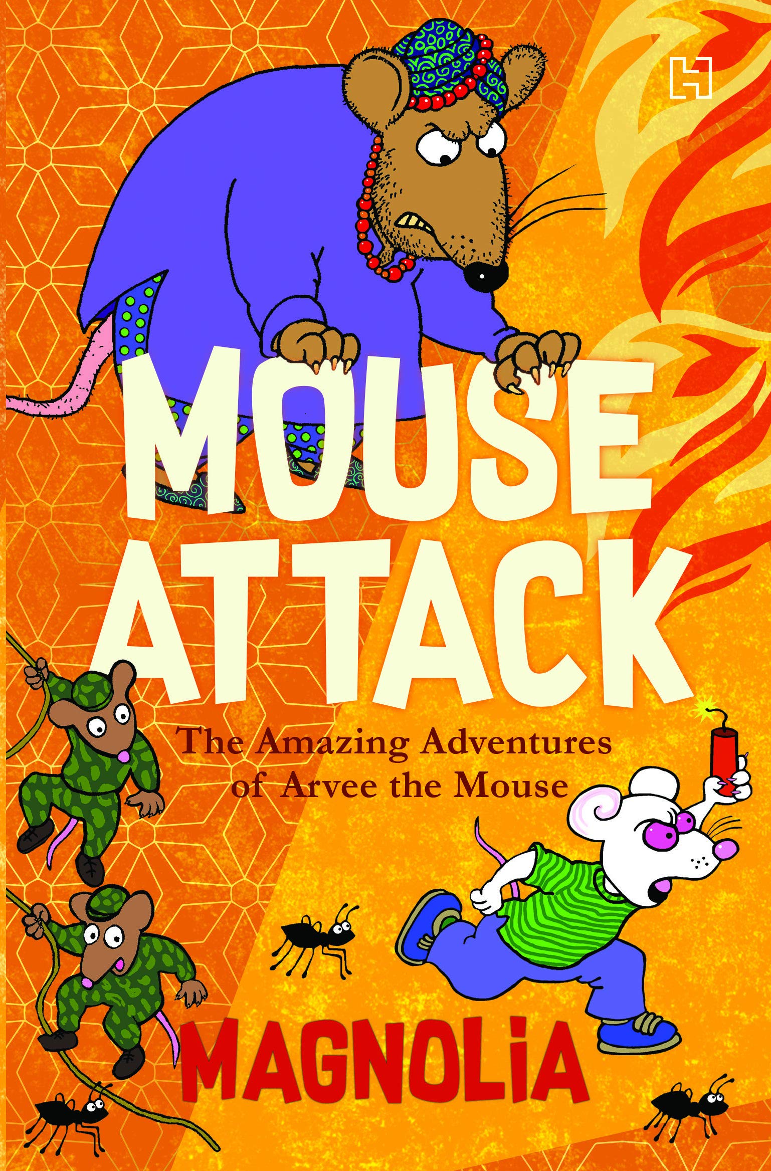 Front cover of the book 'HACHETTE INDIA Mouse Attack' by Magnolia.