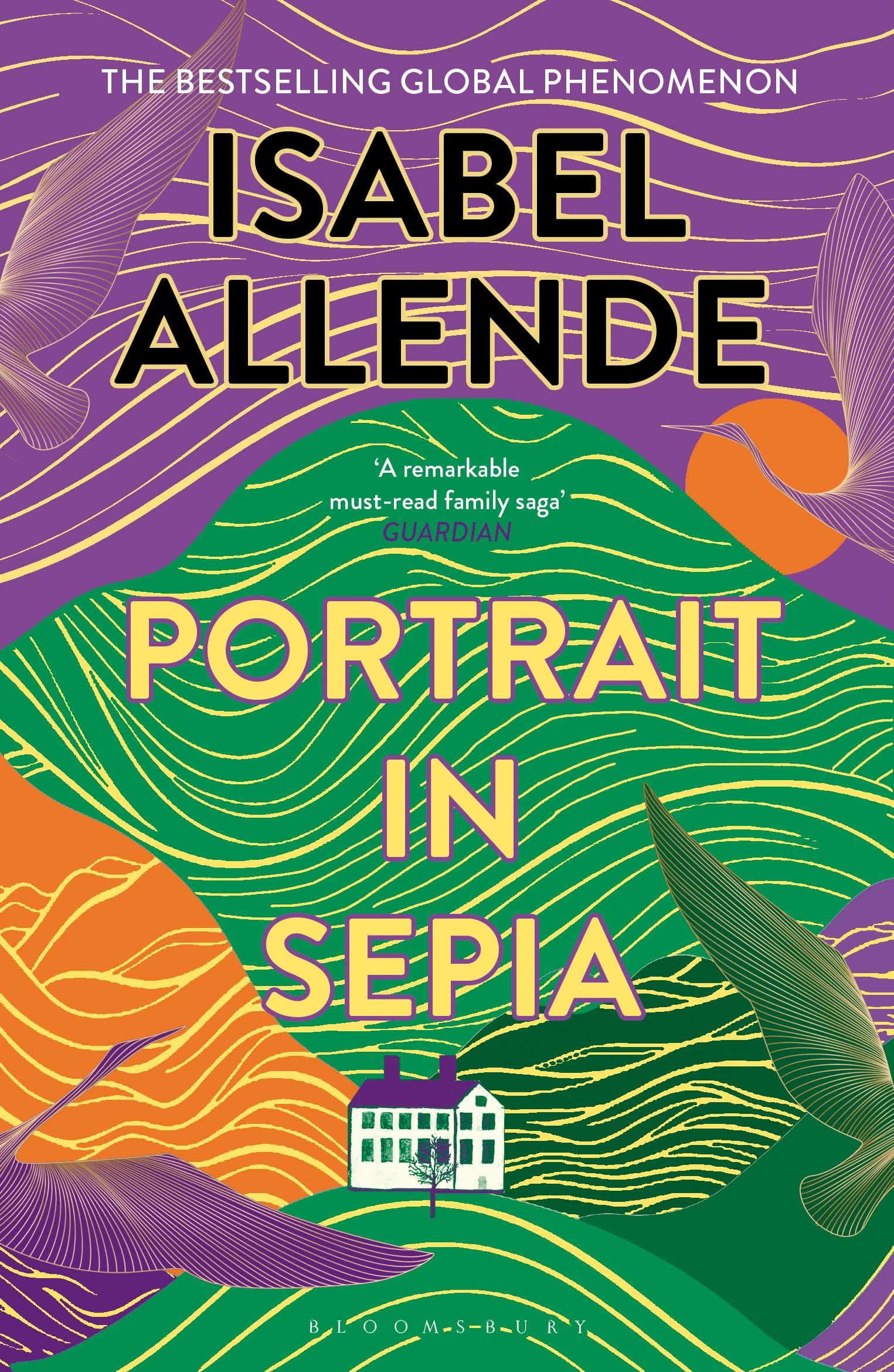 Front cover of the book 'Portrait in Sepia' by Isabel Allende.