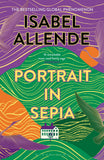 Front cover of the book 'Portrait in Sepia' by Isabel Allende.