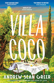 Front cover of the book 'Villa coco' by Andrew Sean Greer.