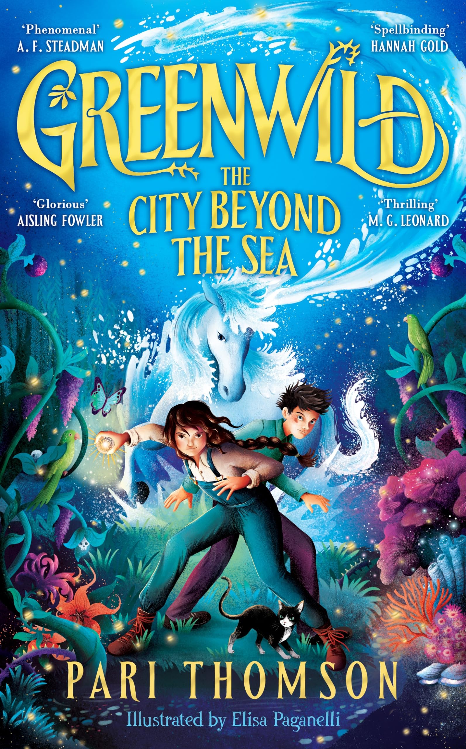 Front cover of the book 'GREENWILD 2' by Pari Thomson, Elisa Paganelli.