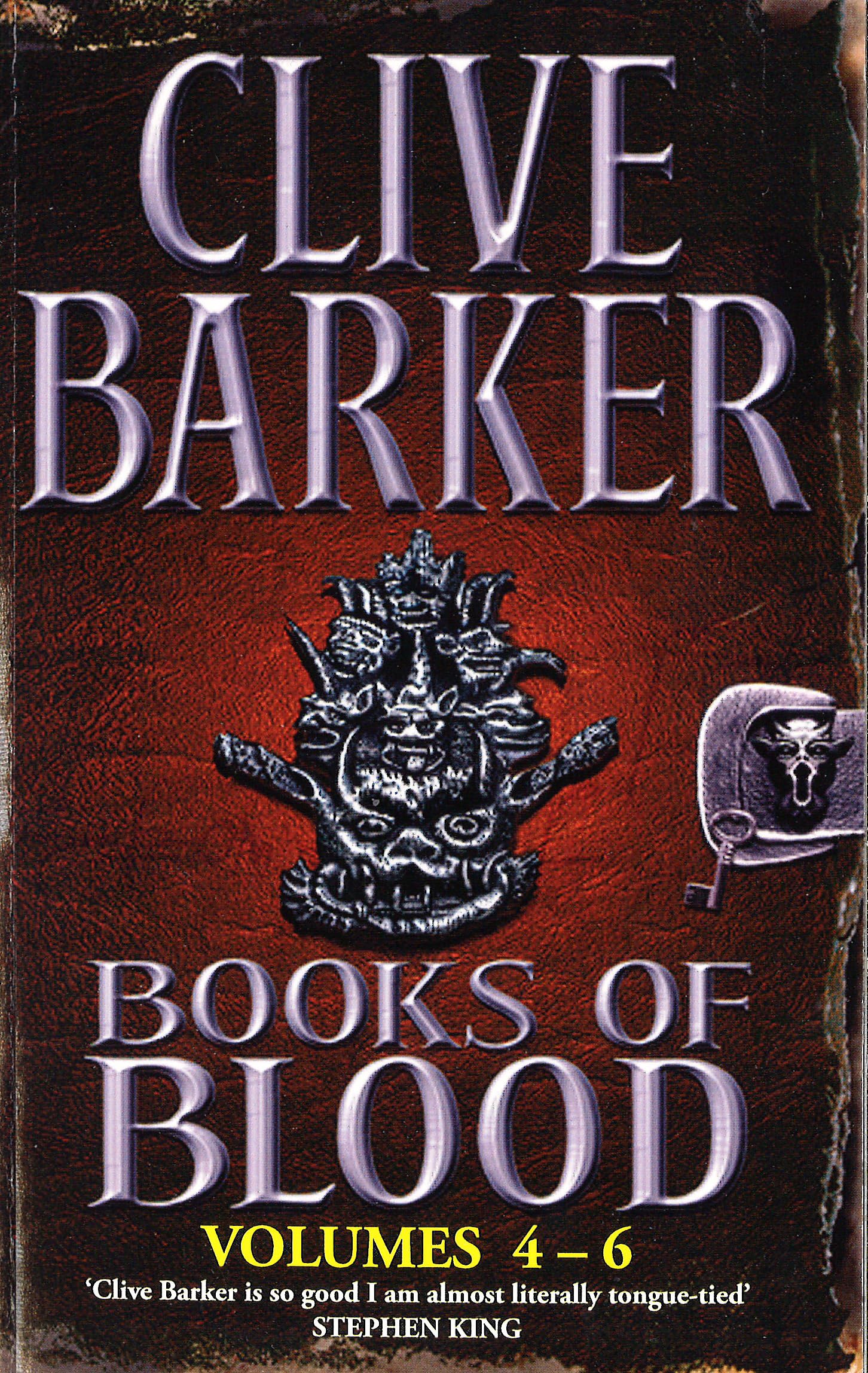 Front cover of the book 'Books of Blood, Vols. 4-6' by Barker, Clive.