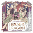 Front cover of the book 'House of the Dragon: The Official Coloring Book (The Targaryen Dynasty: The House of the Dragon)' by Random House Worlds.