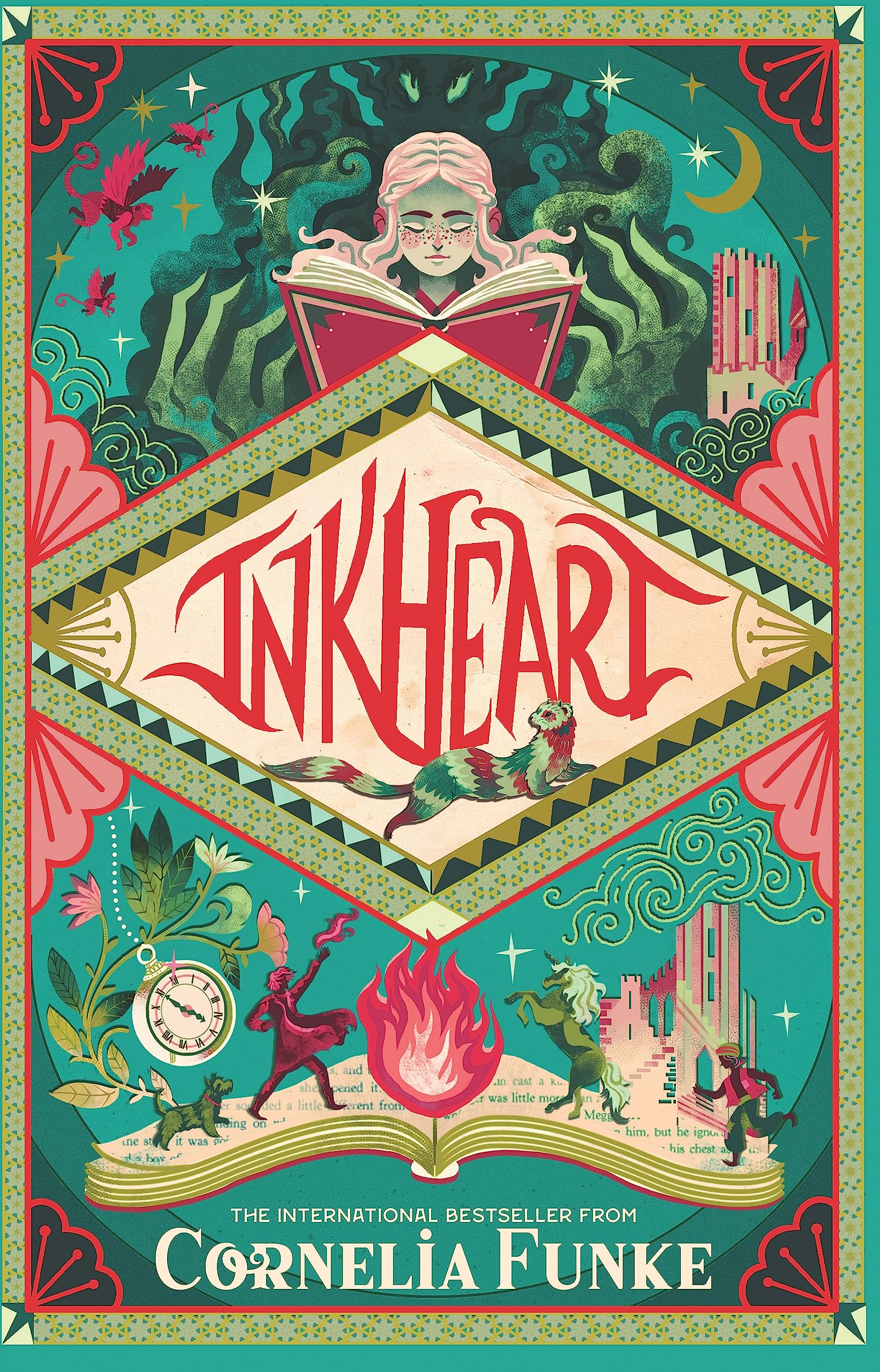 Front cover of the book 'Inkheart' by Funke Cornelia.