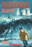 Front cover of the book 'I Survived #8: I Survived The Japanese Tsunami, 2011' by Lauren Tarshis.