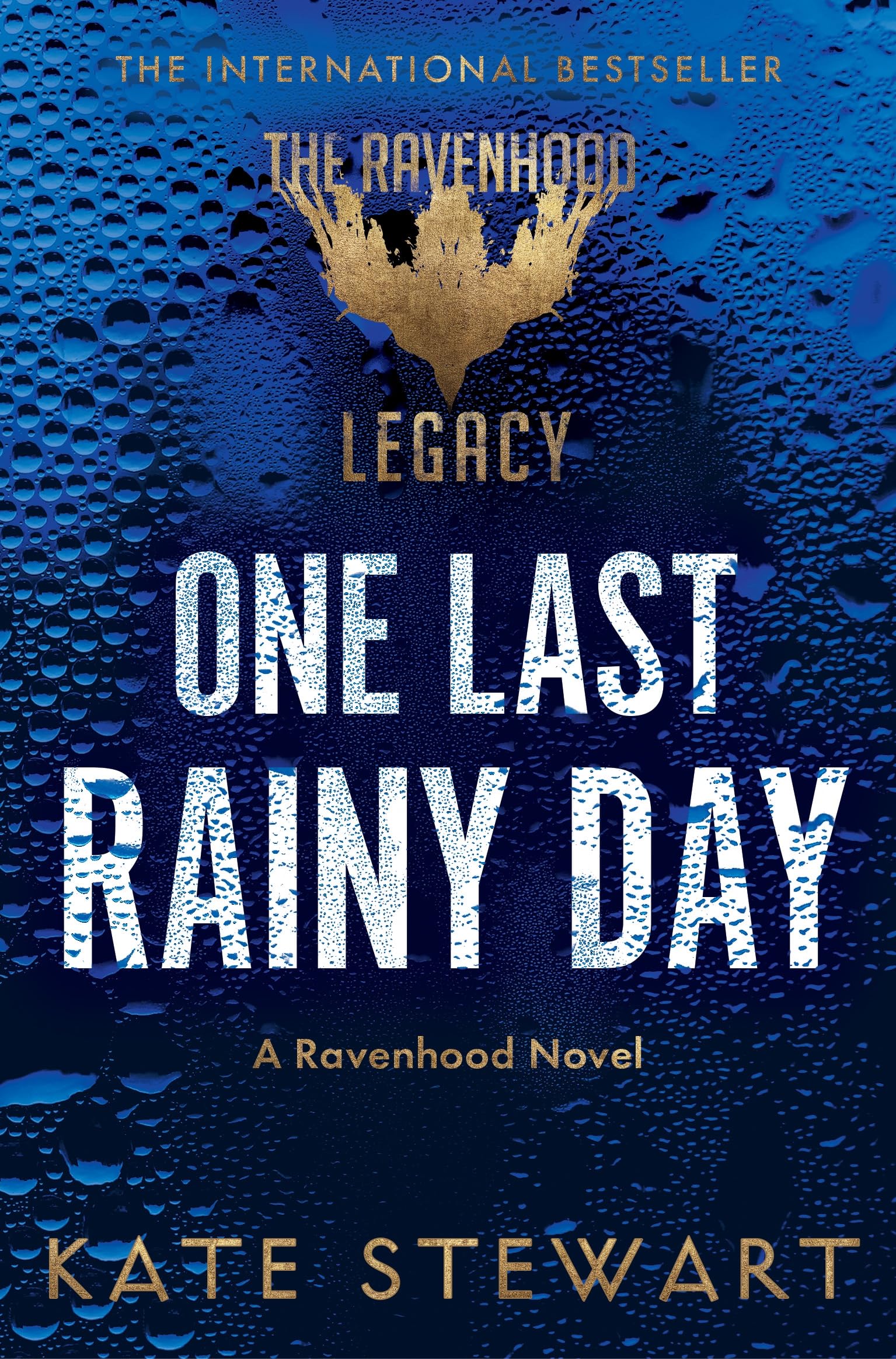 Front cover of the book 'One last rainy day' by Kate Stewart.