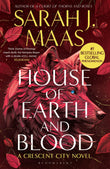 Front cover of the book 'House of earth and blood' by Sarah J. Maas.
