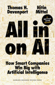 Front cover of the book 'All-in On AI: How Smart Companies Win Big with Artificial Intelligence' by Davenport Thomas H.