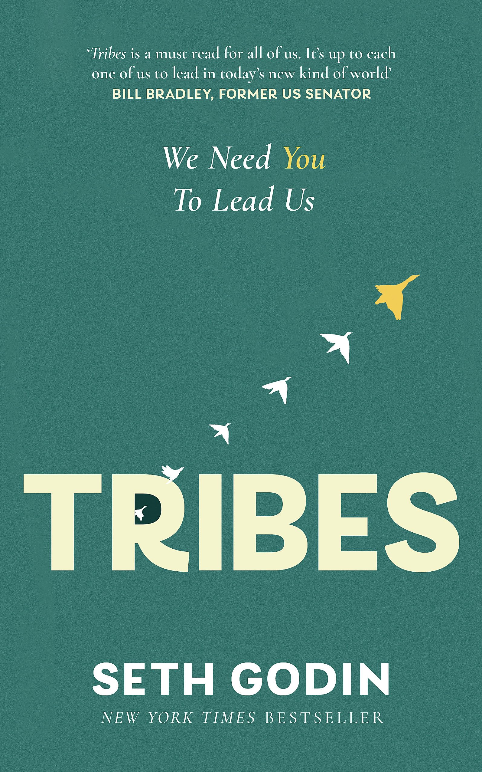 Front cover of the book 'Tribes: We need you to lead us' by Seth Godin.