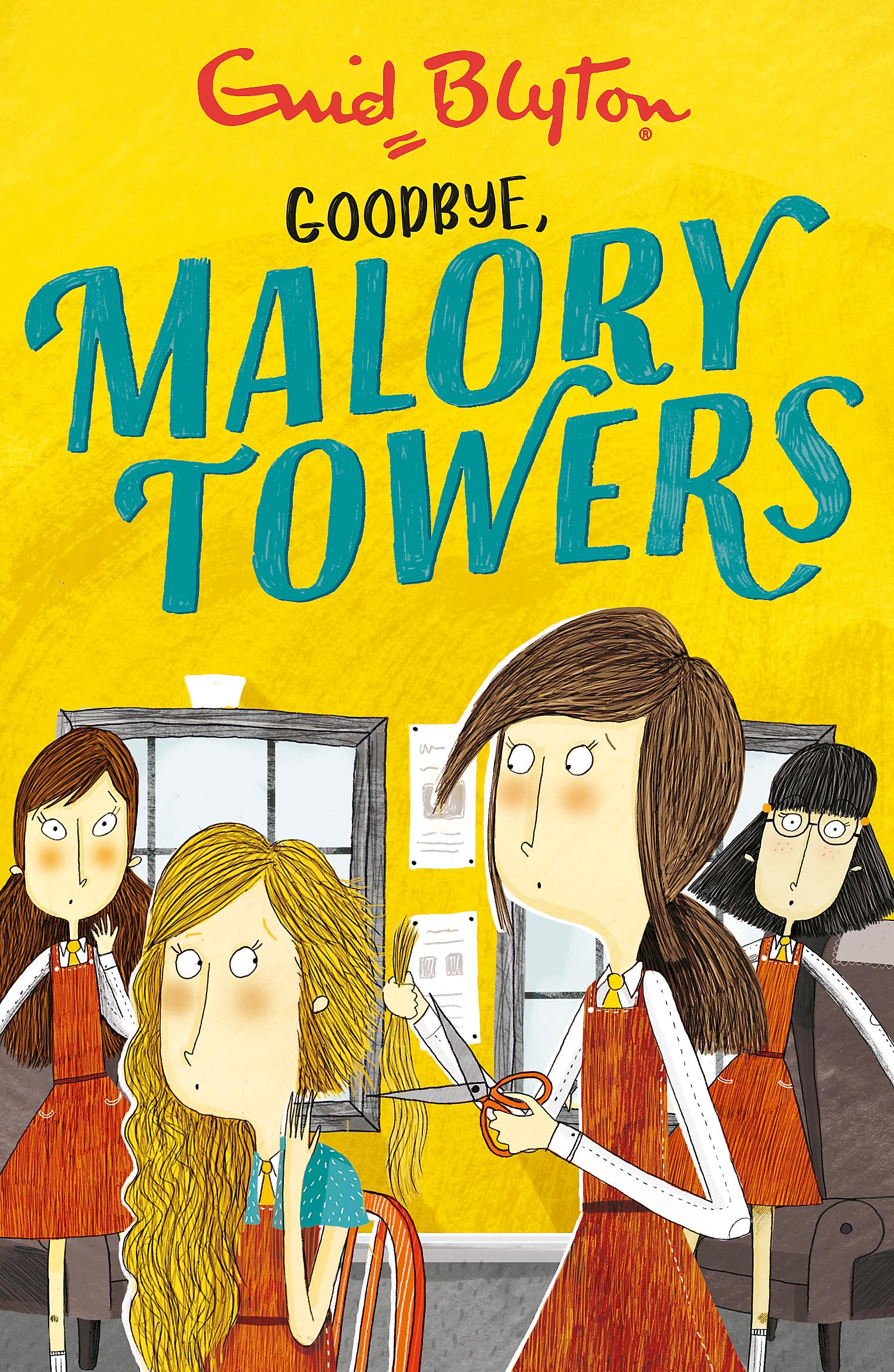 Front cover of the book 'Malory Towers: Goodbye: Book 12' by Enid Blyton.