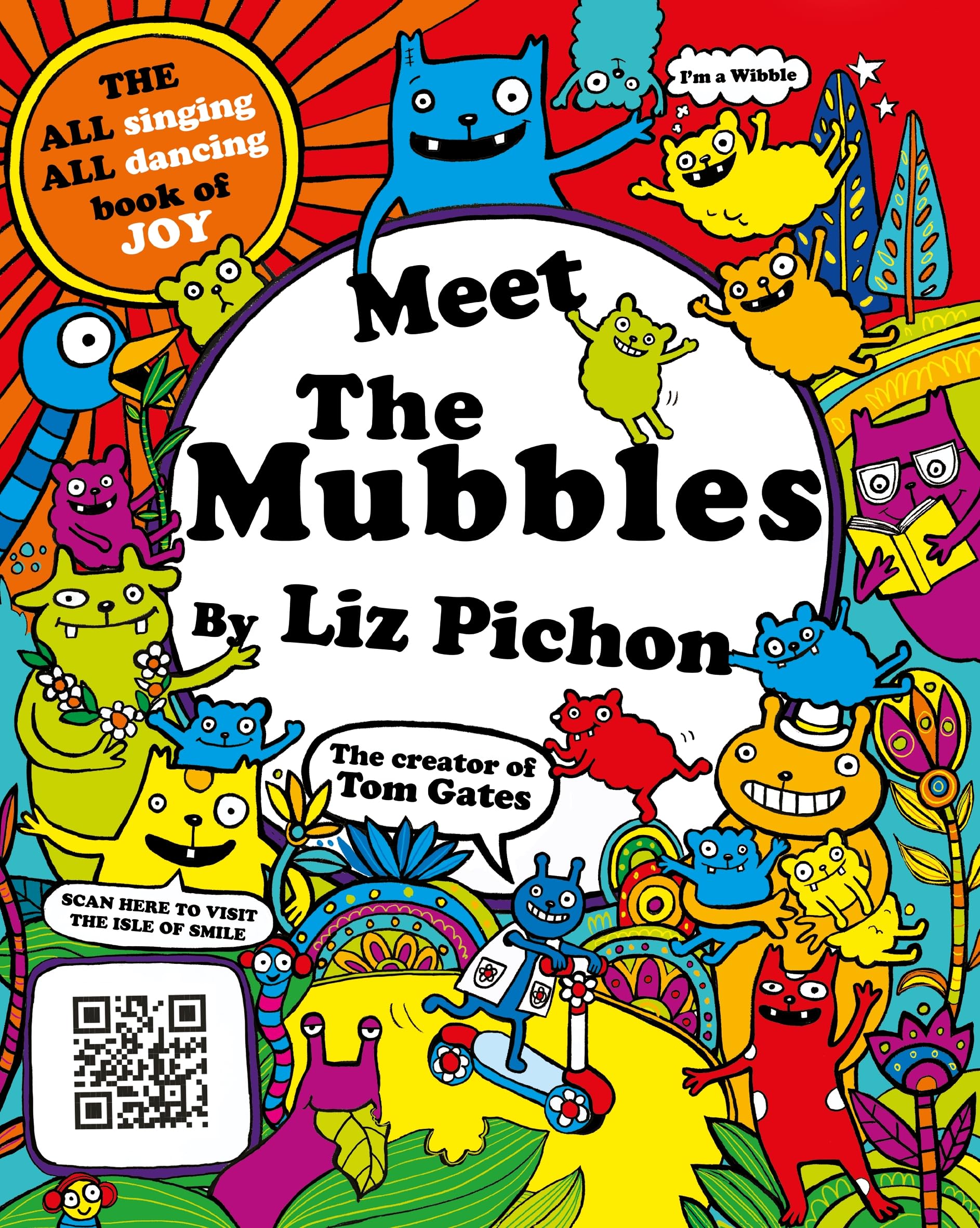 Front cover of the book 'Meet the Mubbles' by Liz Pichon.