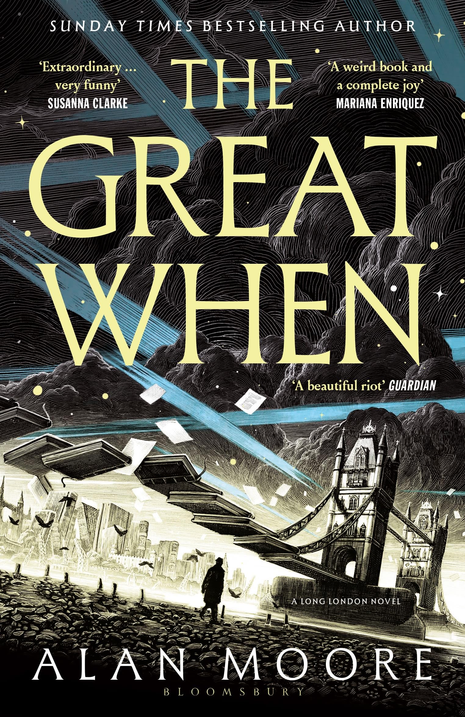 Front cover of the book 'The great when' by Alan Moore.