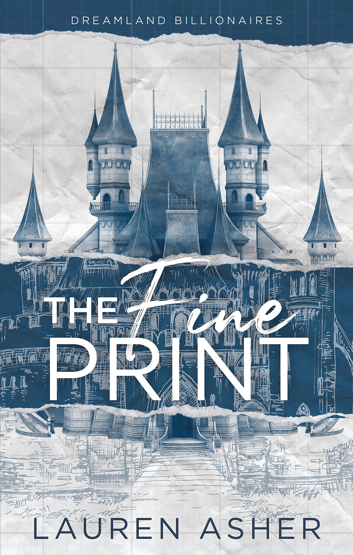 Front cover of the book 'The fine print' by Asher, Lauren.