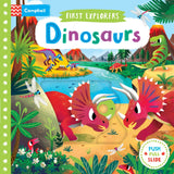 Front cover of the book 'Dinosaurs (First Explorers)' by Campbell Books.
