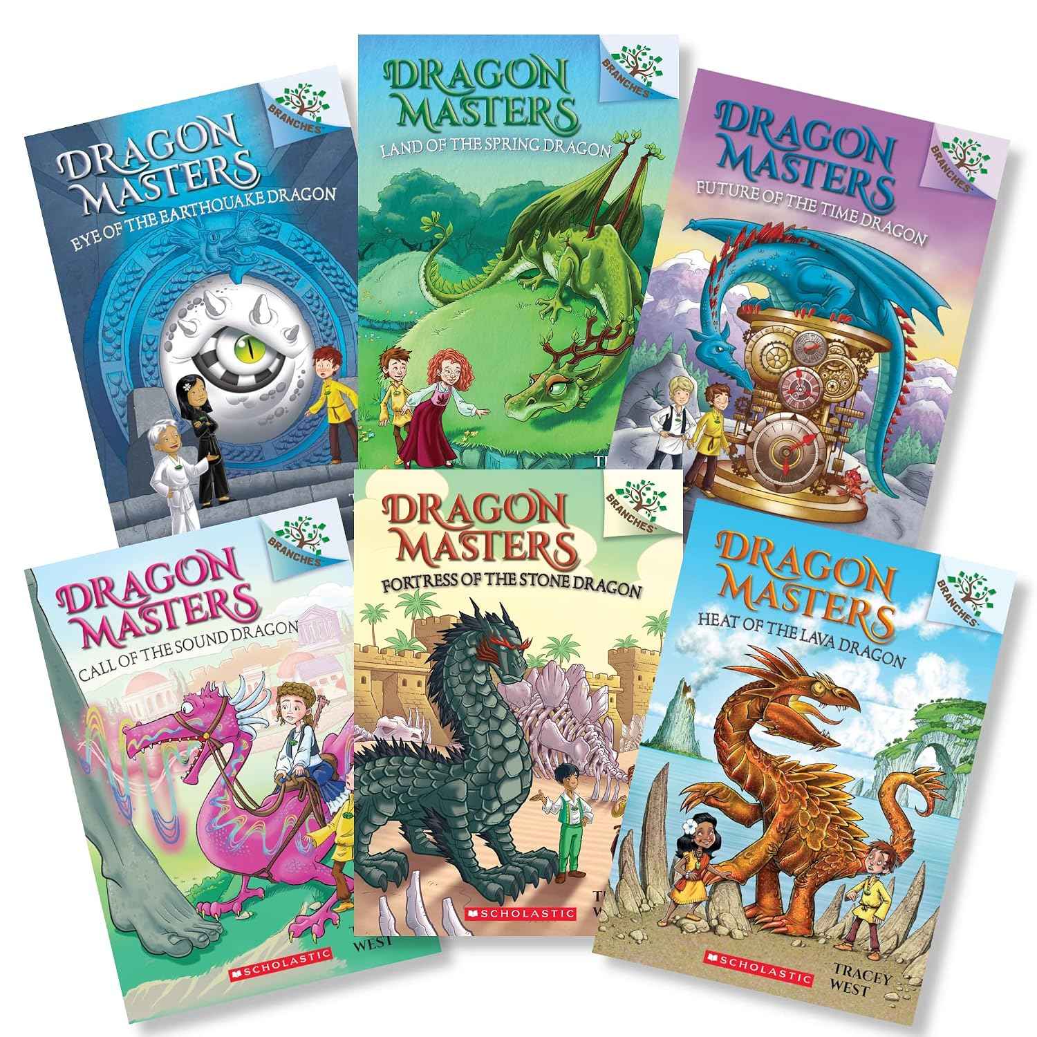 Dragon Masters Series Set III: Books 13–18 by Tracey West