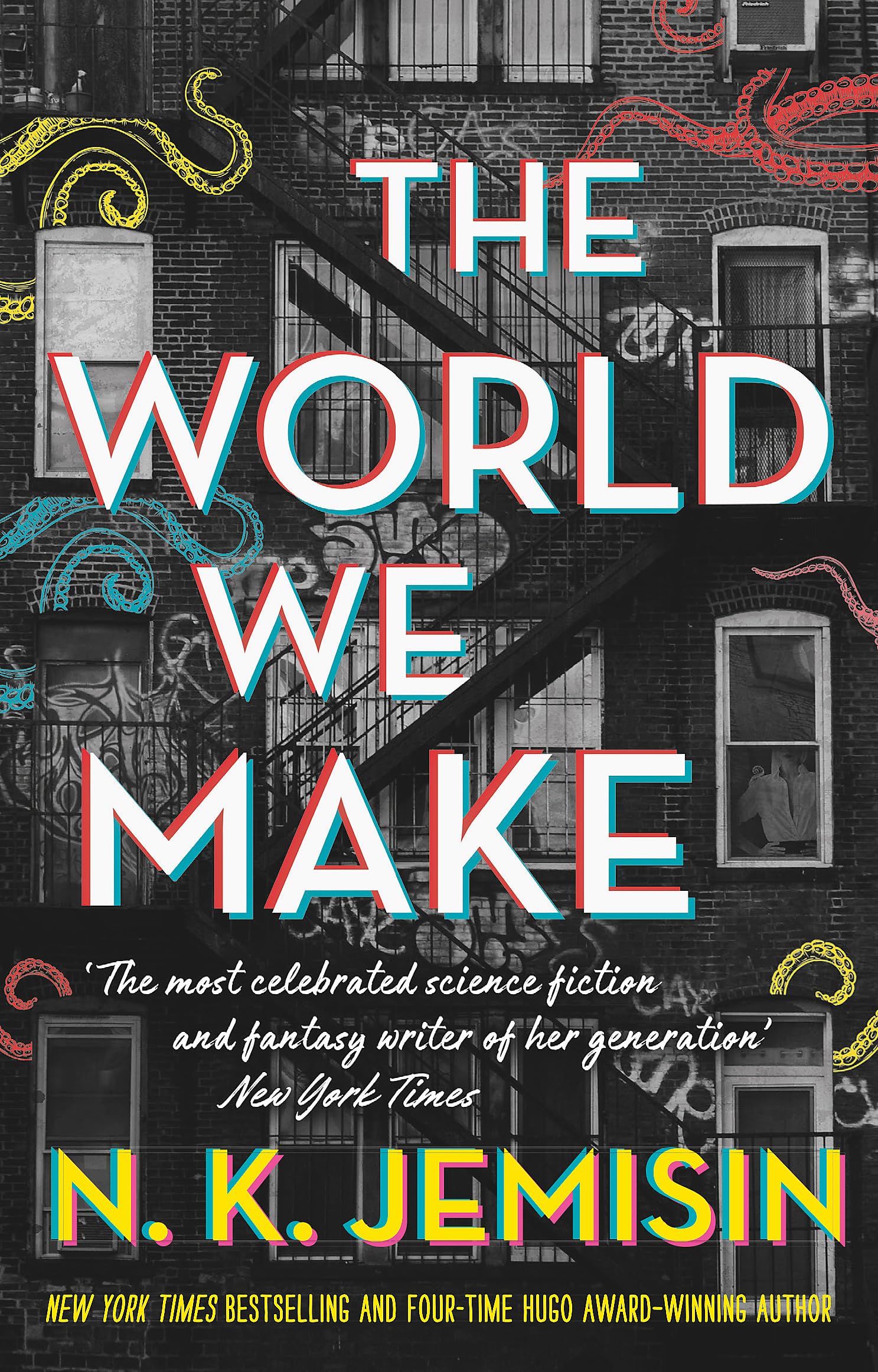 Front cover of the book 'The World We Make' by N. K. Jemisin.