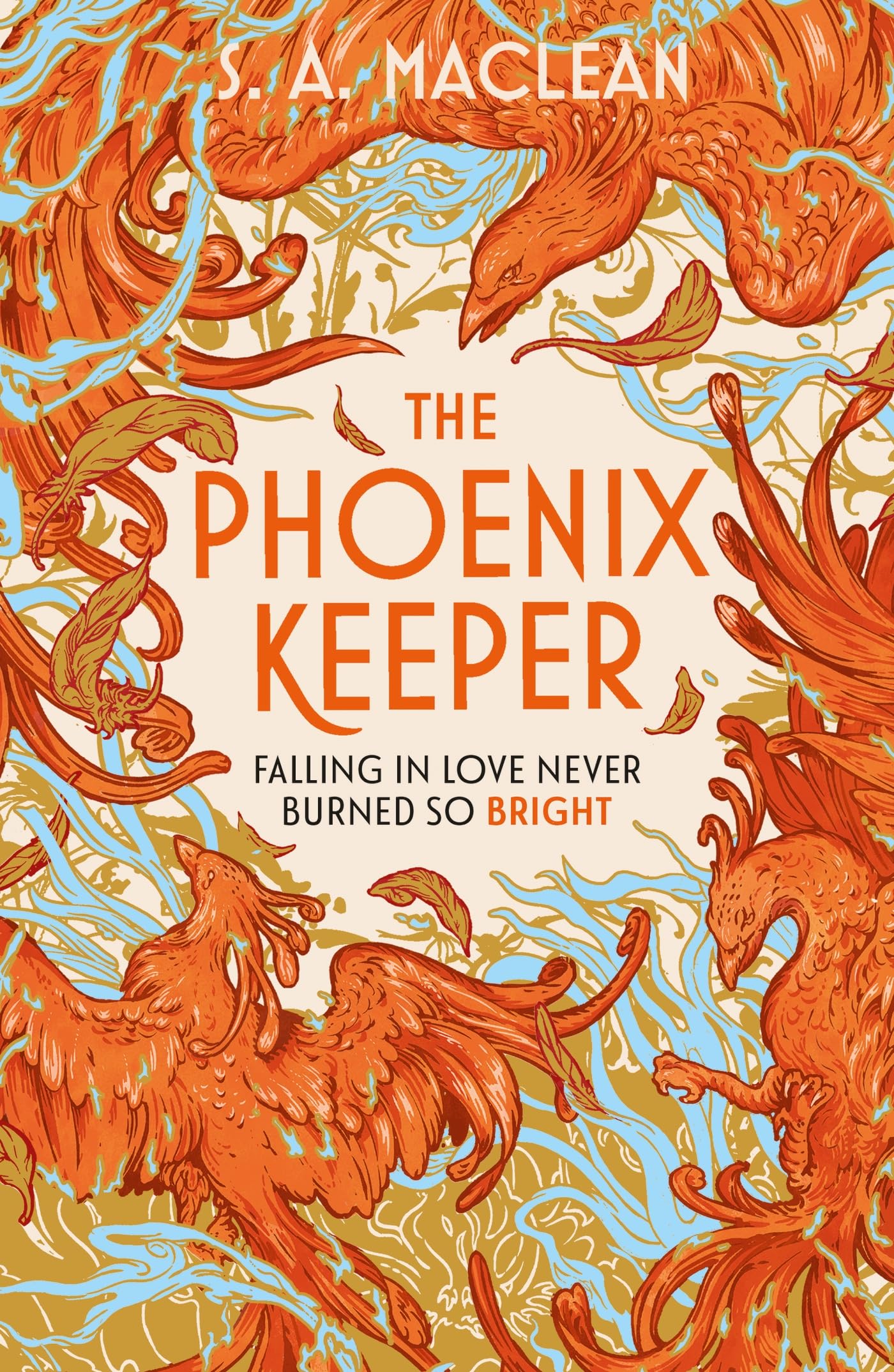 Front cover of the book 'Gollancz The Phoenix Keeper The instant Sunday Times bestselling cozy fantasy sensation.' by S. A. MacLean.