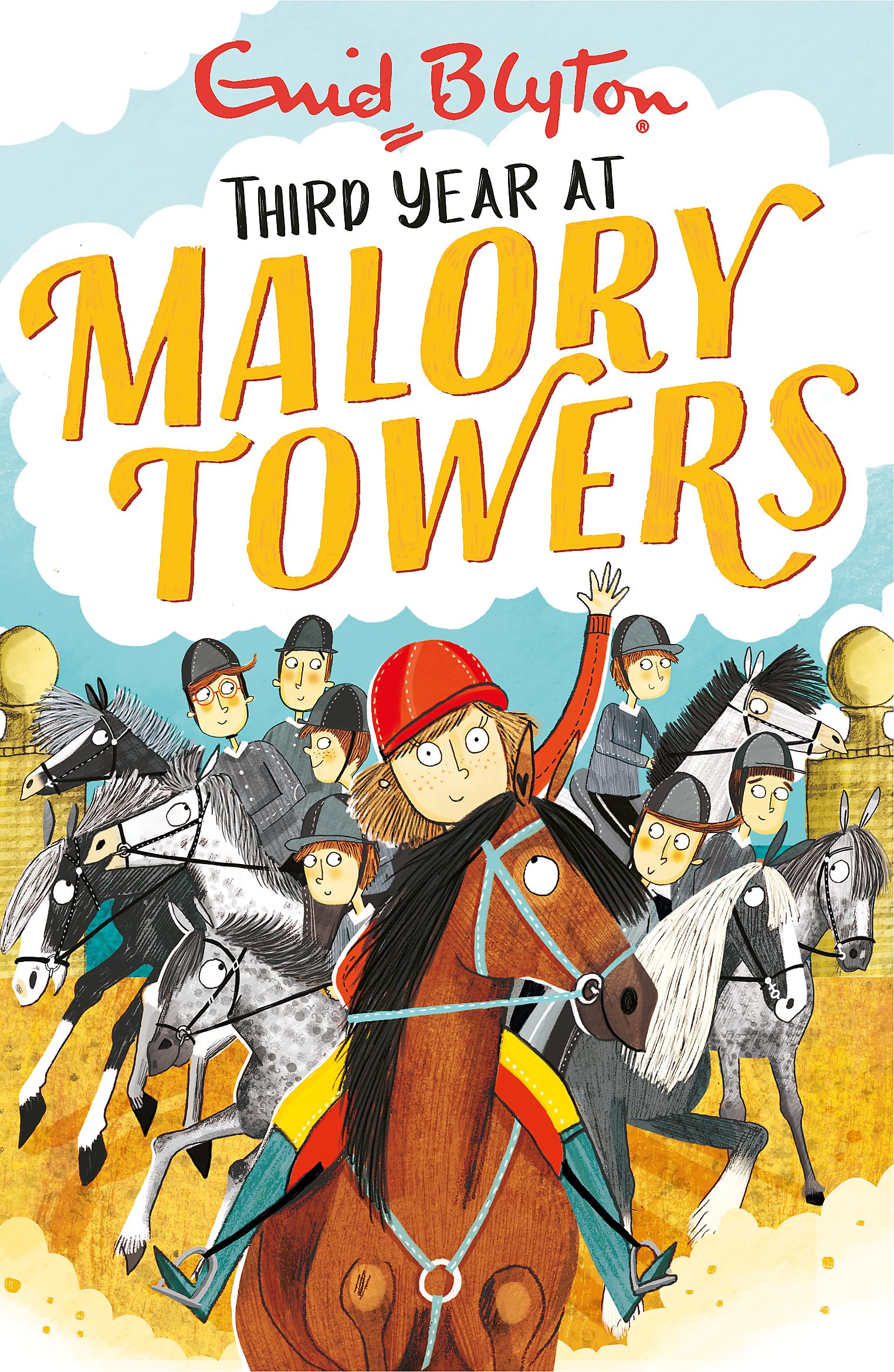 Front cover of the book 'Third Year (Malory Towers)' by Enid Blyton.