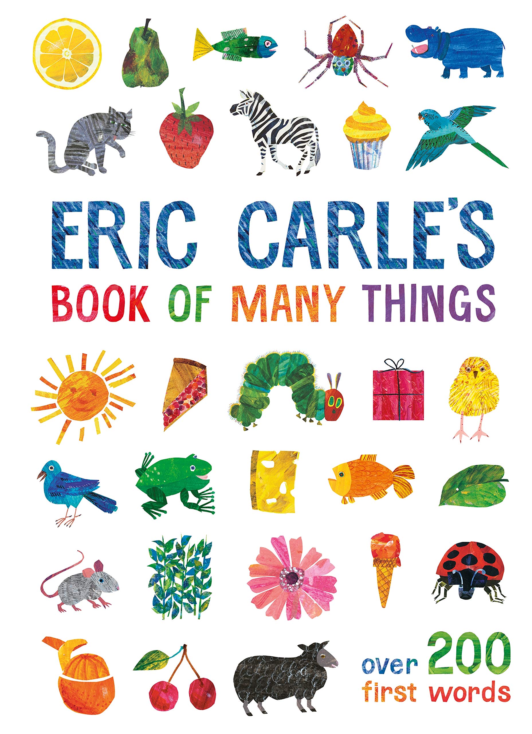 Front cover of the book 'Eric Carle: One Hundred Things' by Eric, Carle.