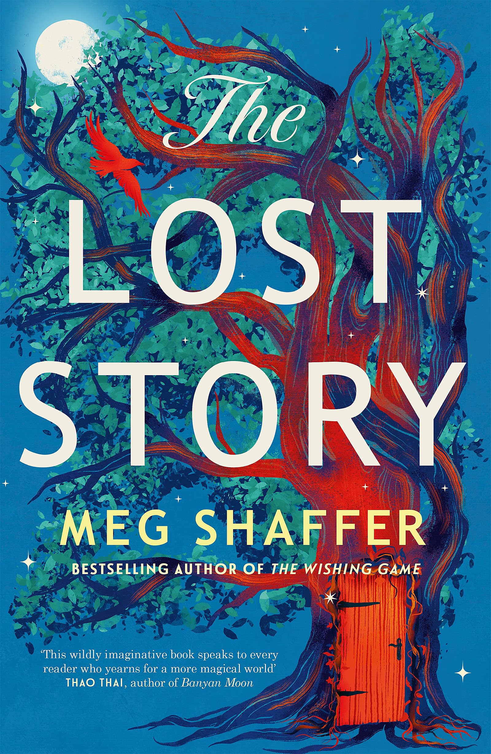Front cover of the book 'The Lost Story: The gorgeous, heartwarming grown-up fairytale by the beloved author of The Wishing Game' by Meg Shaffer.
