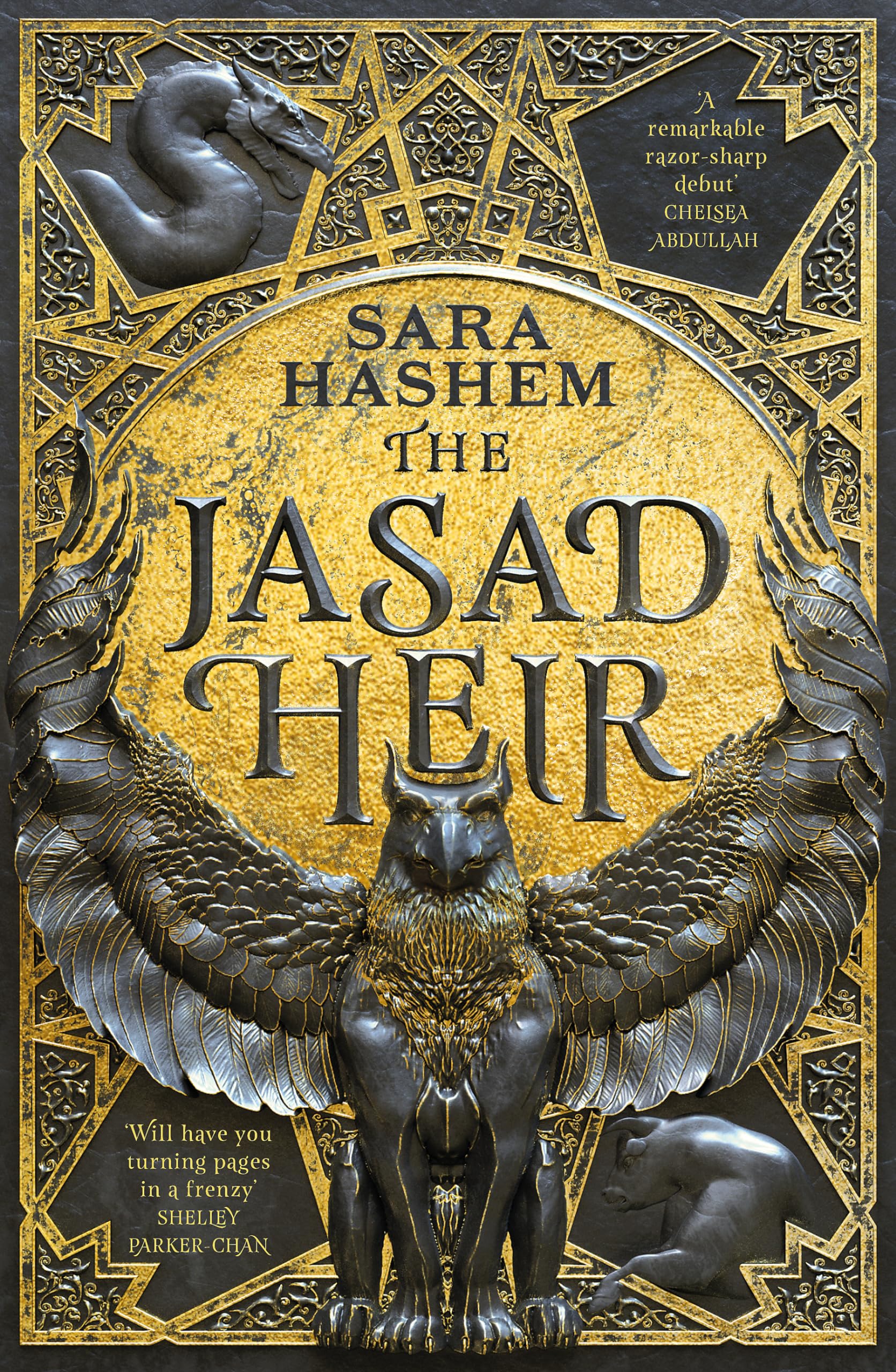 Front cover of the book 'The Jasad Heir: The Egyptian-inspired enemies-to-lovers fantasy and Sunday Times bestseller' by Hashem, Sara.