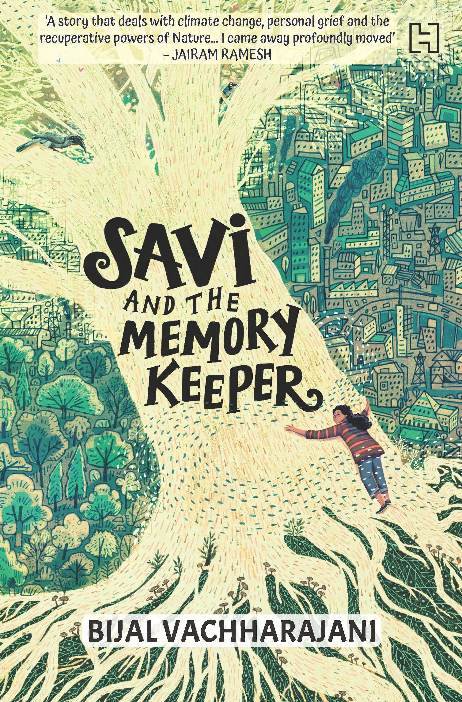 Front cover of the book 'Hachette India Children's Books Savi and the Memory Keeper' by Vachharajani, Bijal.
