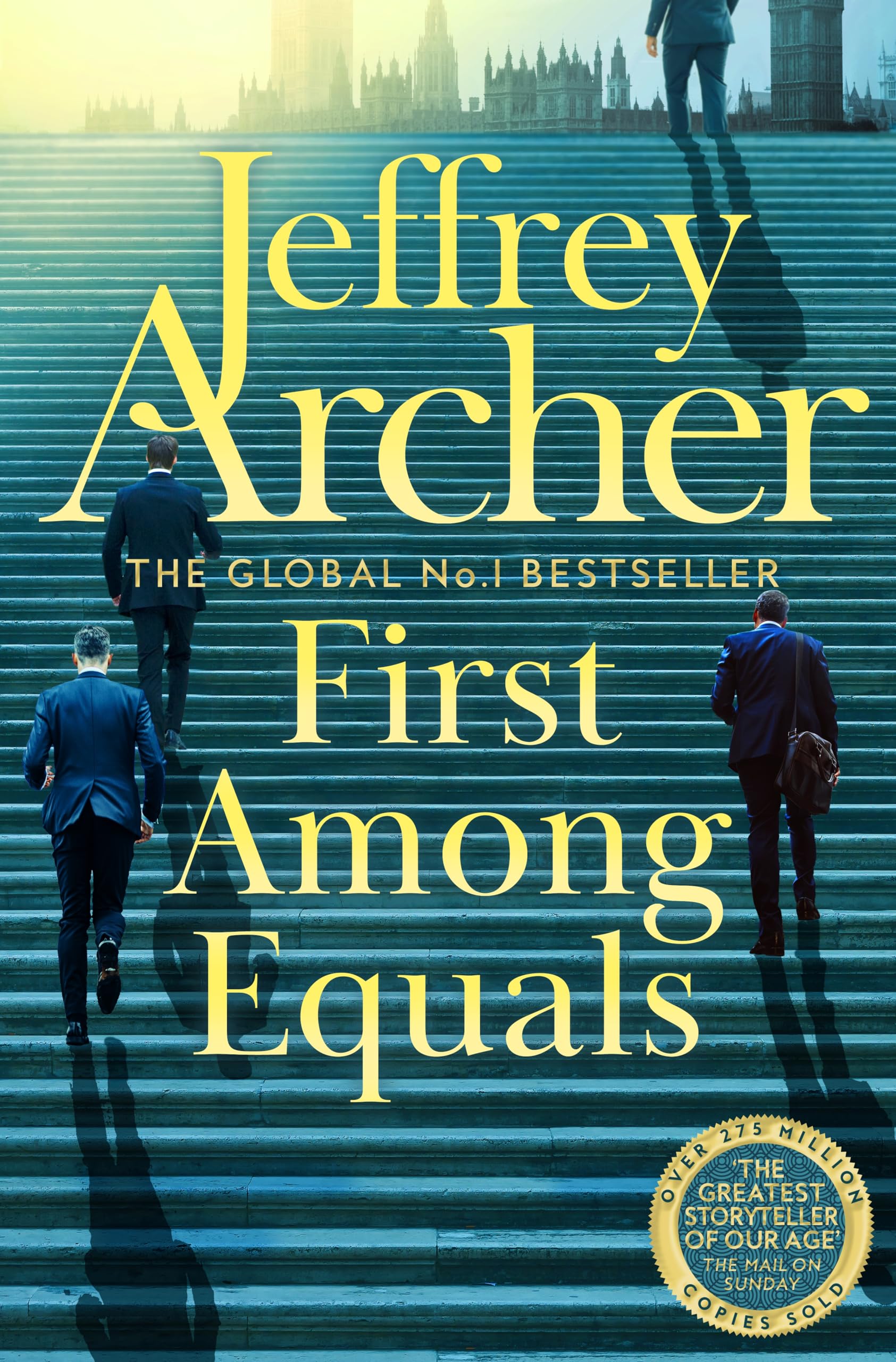 Front cover of the book 'First Among Equals' by Jeffrey Archer.