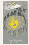 Front cover of the book 'Discworld Witches Collect Lords & Ladies' by Terry Pratchett.